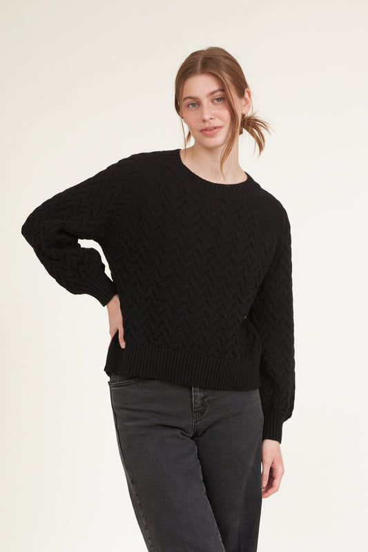 Basic Apparel - Emma Sweater - Black