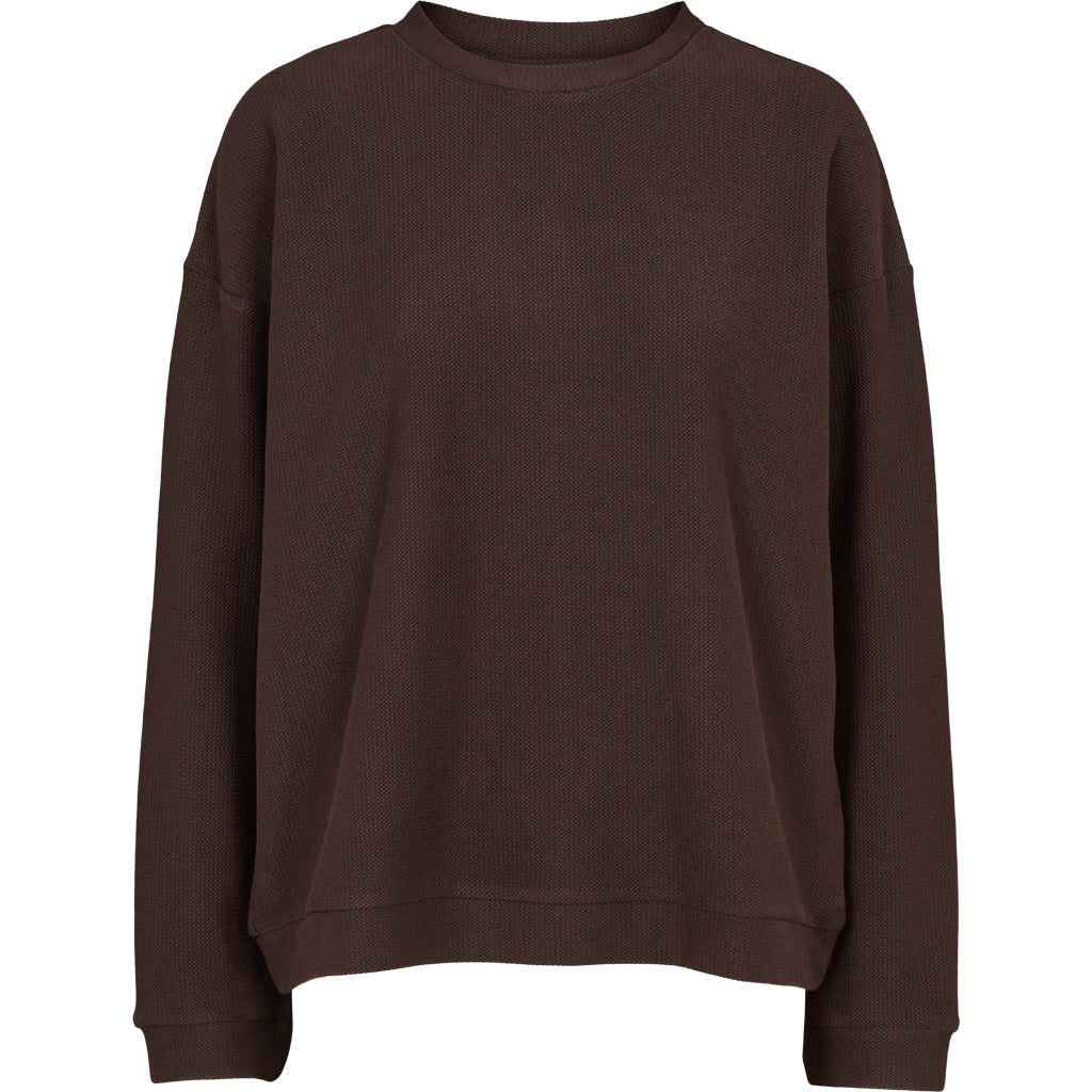 Basic Apparel - Kat Sweatshirt - Chocolate Torte