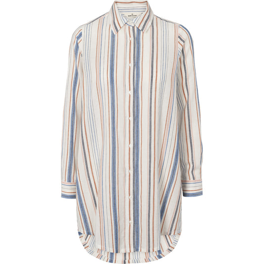 Basic Apparel - Jima Long Shirt - Multistriped