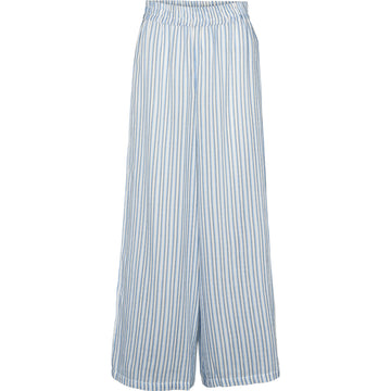 Basic Apparel - Calli Loose Pants - Frozen Fjord / Whisper White / Black