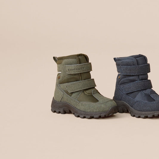 EN FANT - Boots Velcro TEX, 250443 - Rosin