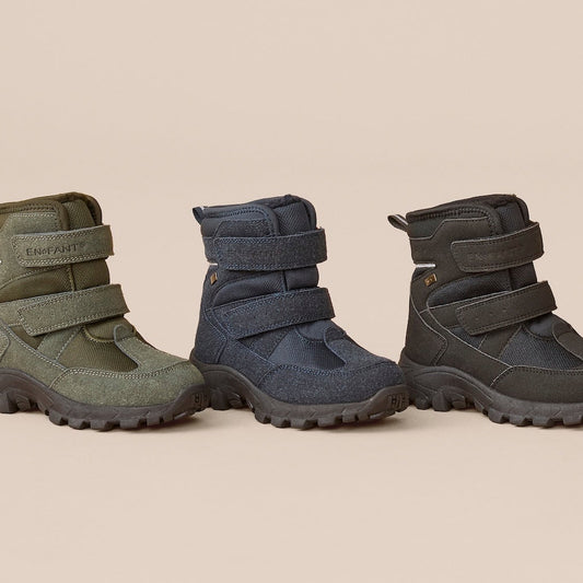 EN FANT - Boots Velcro TEX, 250443 - Parisian Night