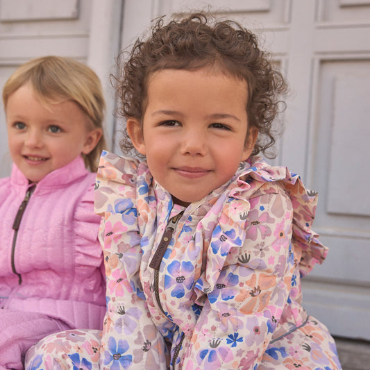 EN FANT - Thermal Set AOP, 240386 - Cloud Gray