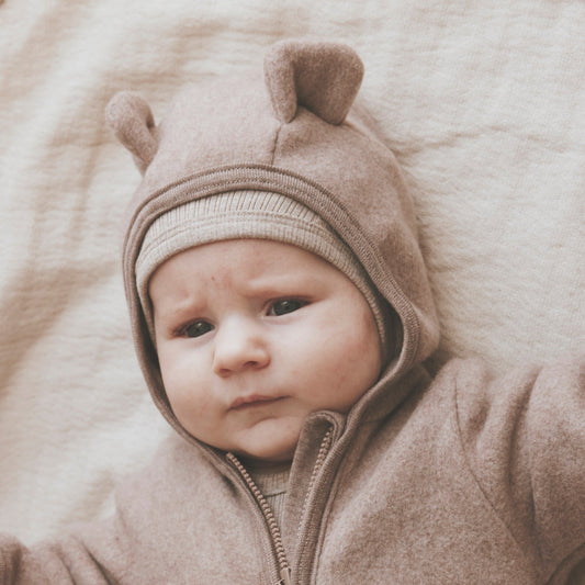 HUTTEliHUT - Bonnet Rib, 460445 - White Pepper Melange