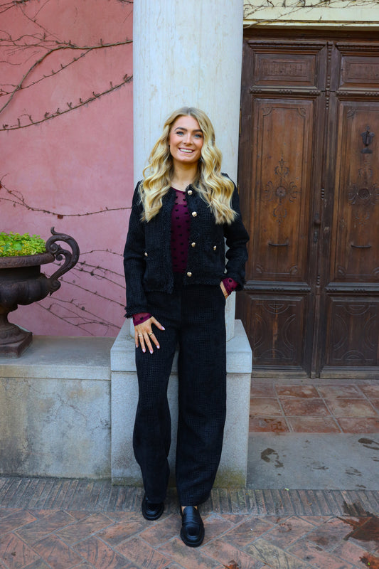 Liberté - Coco Wide Pants, 22245 - Black