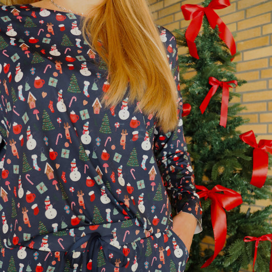 Liberté - Alma LS Top, 9504 - Cookiehouse Navy
