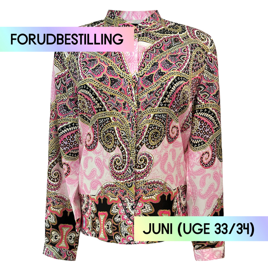 FORUDBESTILLING // Liberté - Hope LS Shirt, 21593 - Pink Scarf (Levering ca. uge 33/34)