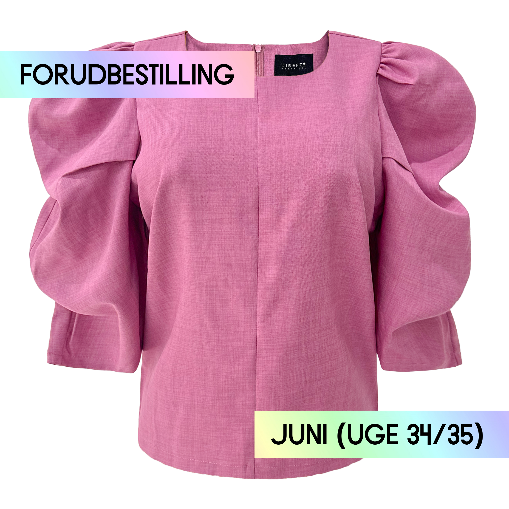 FORUDBESTILLING // Liberté - Winnie Blouse, 22140 - Orchid Pink (Levering ca. uge 34/35)