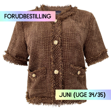 FORUDBESTILLING // Liberté - Coco SS Jacket, 22182 - Mocca (Levering ca. uge 34/35)