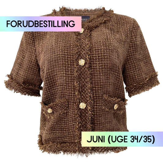 FORUDBESTILLING // Liberté - Coco SS Jacket, 22182 - Mocca (Levering ca. uge 34/35)