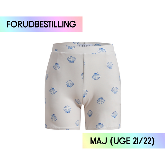 FORUDBESTILLING // Liberté - Alma KIDS Shorts, 9617 - Ivory Cobolt Shell (Levering ca. uge 21/22)