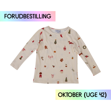 FORUDBESTILLING // Liberté - Alma KIDS LS T-Shirt, 9659 - Dog Creme (Forventet levering uge 42)