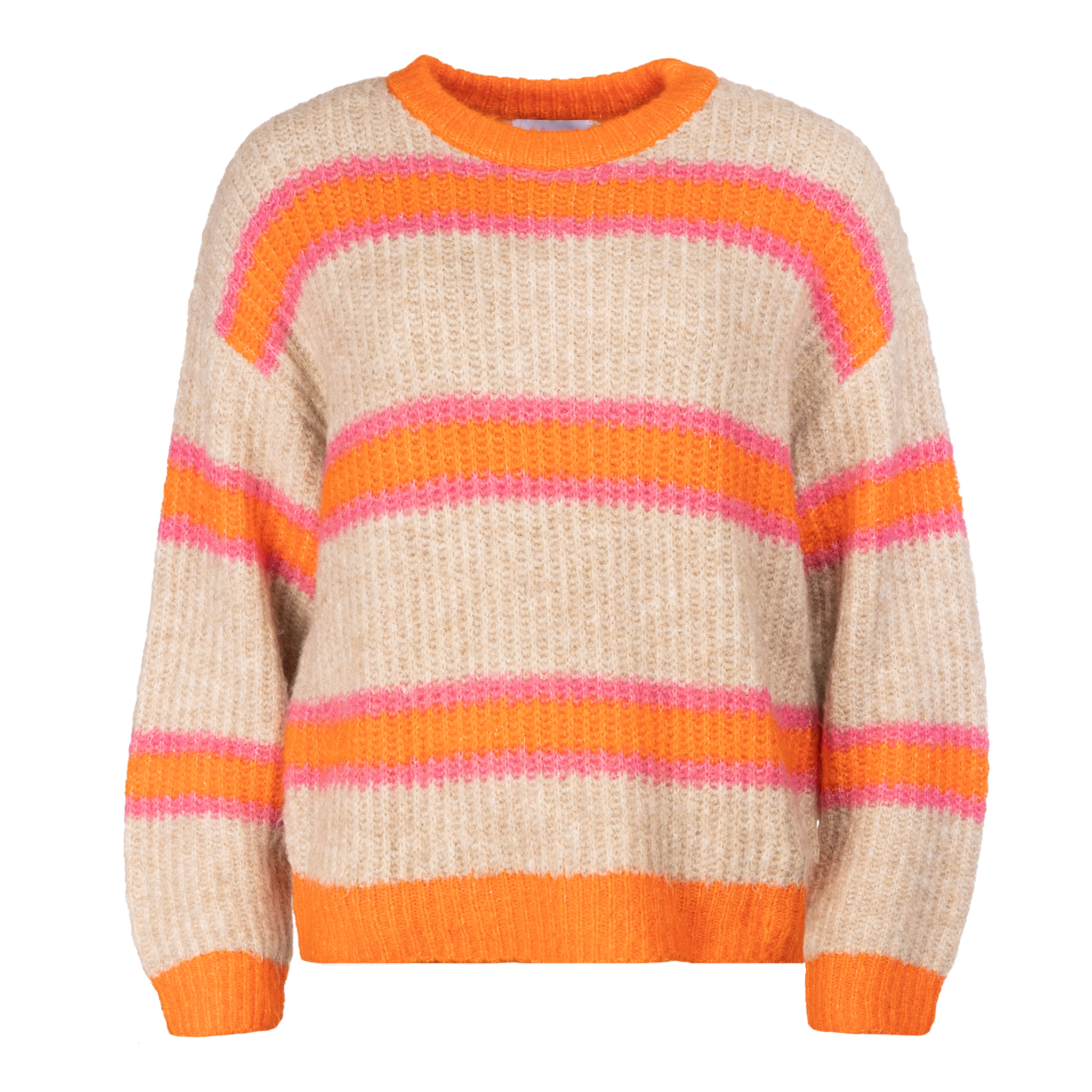 Liberté - Fro Pullover, 21602 - Sand Orange Stripe