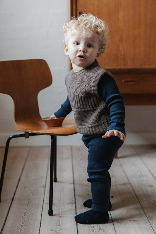 Petit Piao - Legging Modal, PP102 - Dress Blues