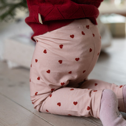 Petit Piao - Legging Printed, PP202 - Heart AOP