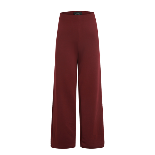 Liberté - Henne Wide Pants, 21581 - Bordeaux