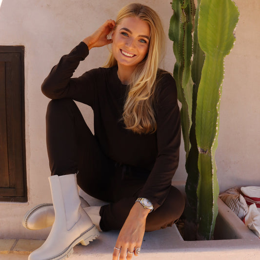 Liberté - Alma Pants, 9500 - Mocca