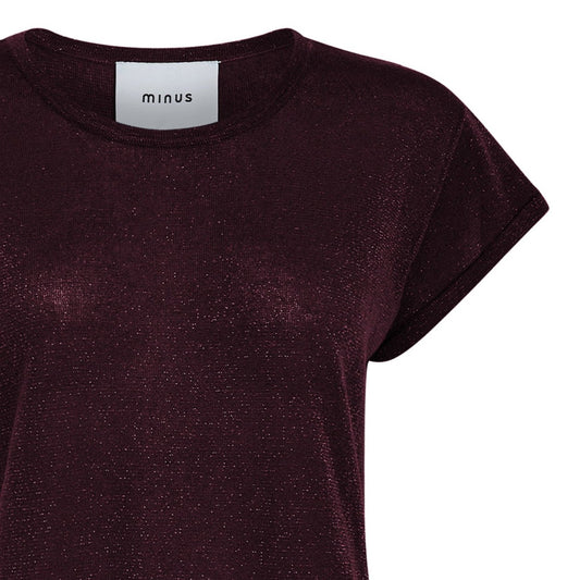 Minus - Carlina Knit Tee, MI4035 - Port Royale Metallic