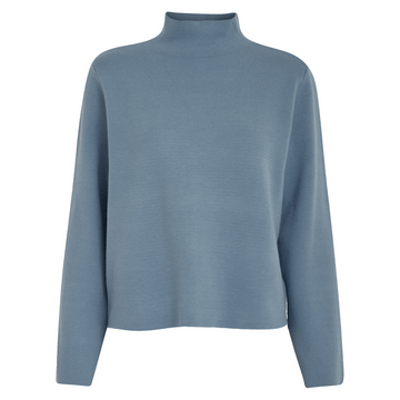 Minus - Lupi High Neck Knit Pullover, MI5601 - Citadel Blue