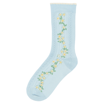 MiniPop - Melda Bamboo Socks, MP0017 - Clear Sky