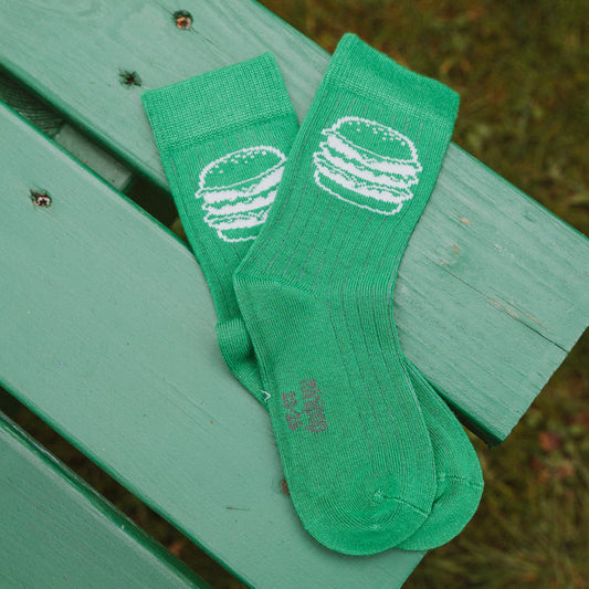 MiniPop - Mack Bamboo Socks, MP0025 - Fern Green