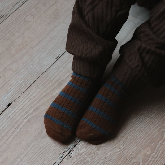 MiniPop - Marg Bamboo Sock, MP0035 - Chestnut
