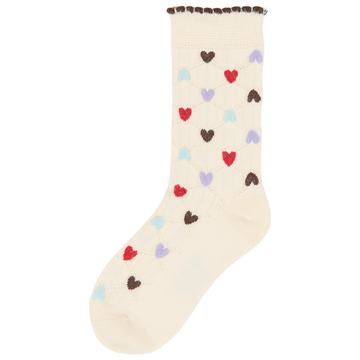 MiniPop - Mable Bamboo Sock, MP0051 - Cloud Dancer