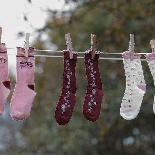 MiniPop - Magda Bamboo Sock, MP0055 - Huckleberry
