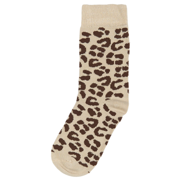 MiniPop - Bamboo Wild Socks, MP38 - Brown Leo