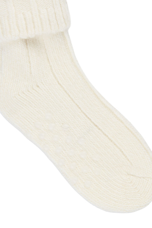MiniPop - Wool Heavy Baby Sock, MP71 - Off White