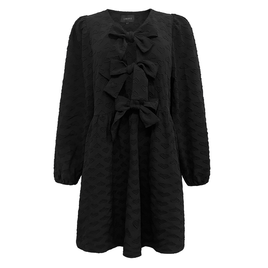 Liberté - Manni LS Dress, 22116 - Black Heart
