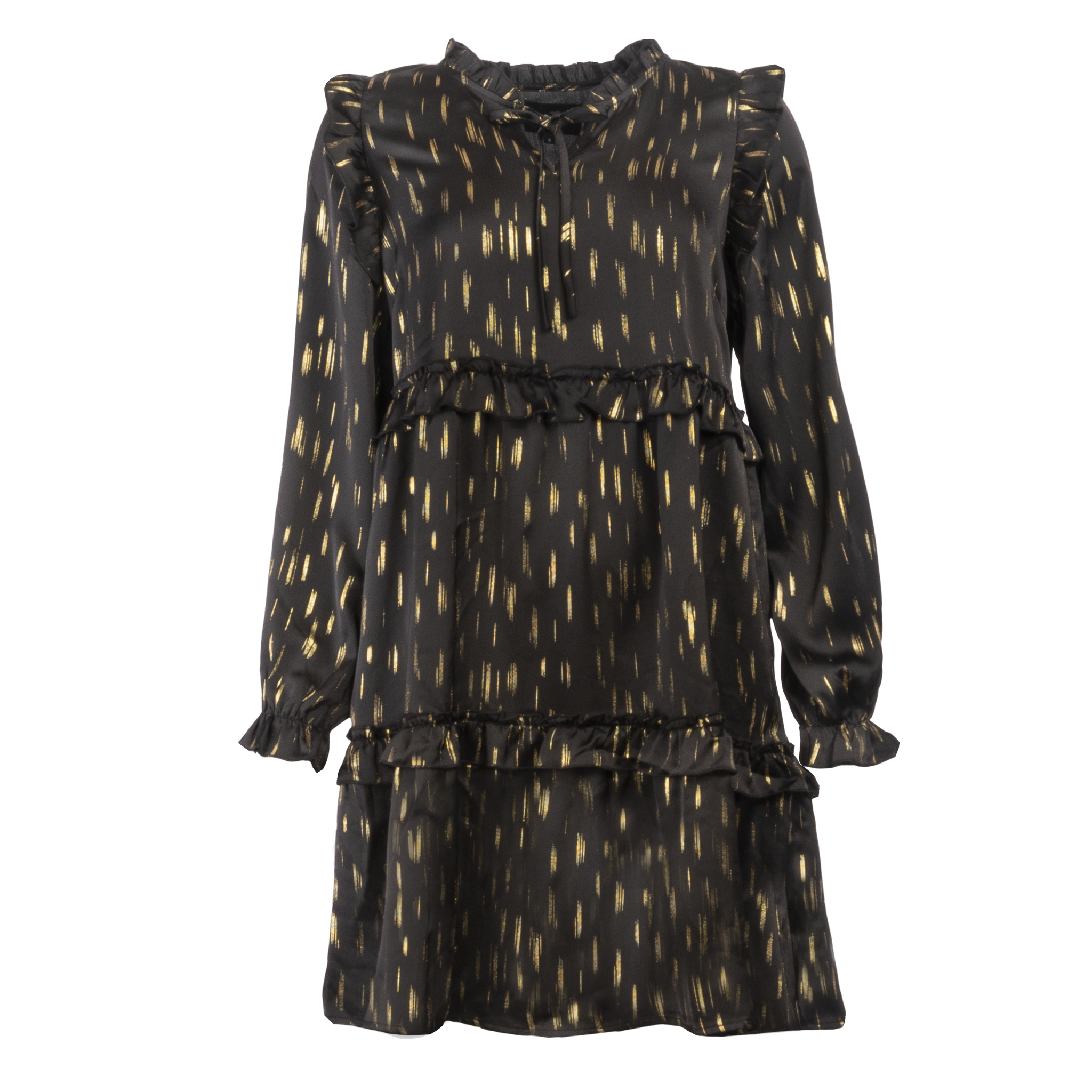 Liberté - Nartina LS Dress, 21512 - Black Gold