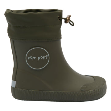 Pom Pom - Bell Barefoot Gumboots, PM0032 - Ivy Green