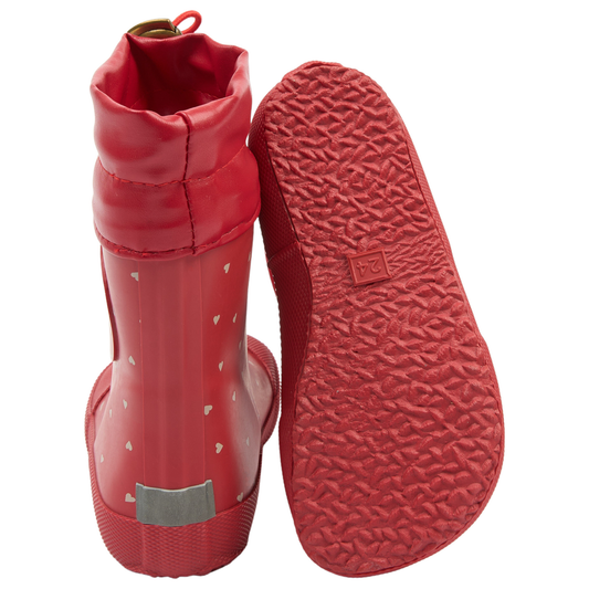 Pom Pom - Bell Barefoot Gumboots, PM0032 - Samba Heart AOP