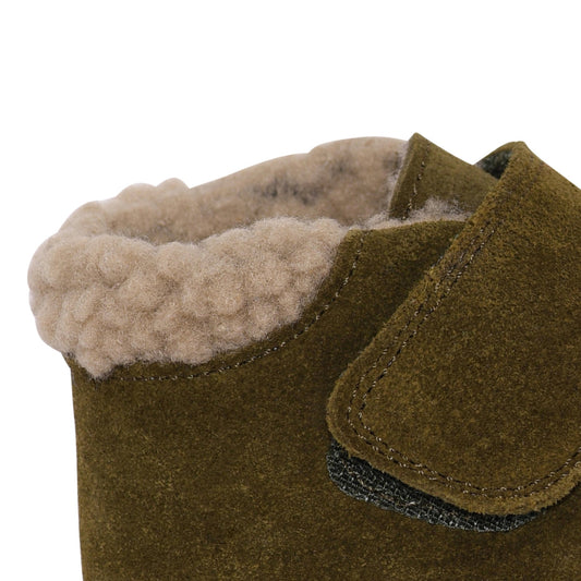 Pom Pom - Beginners Shepheard Velcro, PM1012 - Kakhi Suede