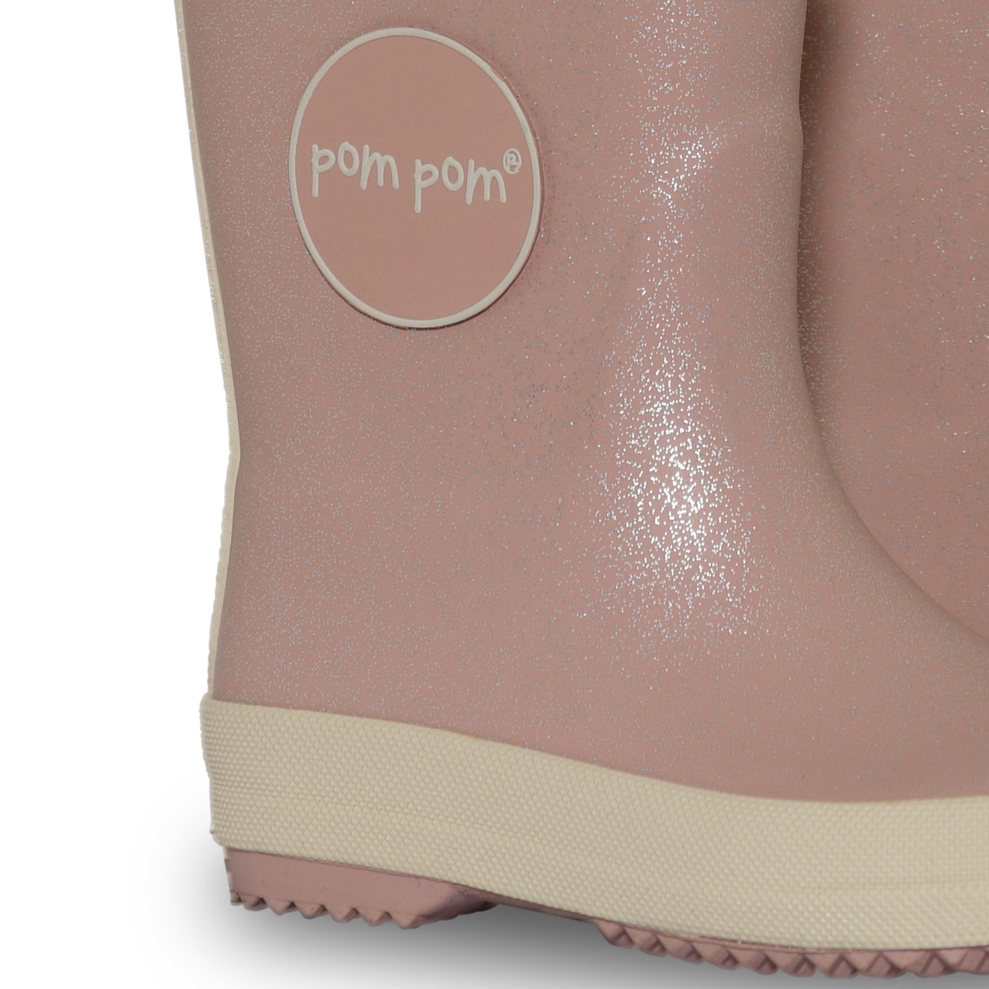 beløb Barn samfund Pom Pom - Gummistøvler, PM1103 - Rose Glitter