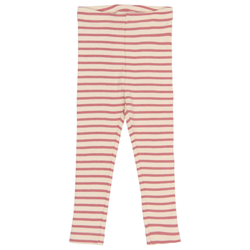 Petit Piao - Sky Leggings, PP0056 - Dusty Rose Striped