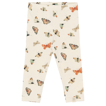 Petit Piao - Star Leggings, PP0063 - Eggnog Butterfly AOP