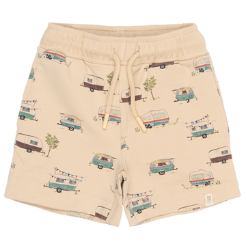 Petit Piao - Evered Sweatshorts, PP0114 - Doeskin Camper AOP
