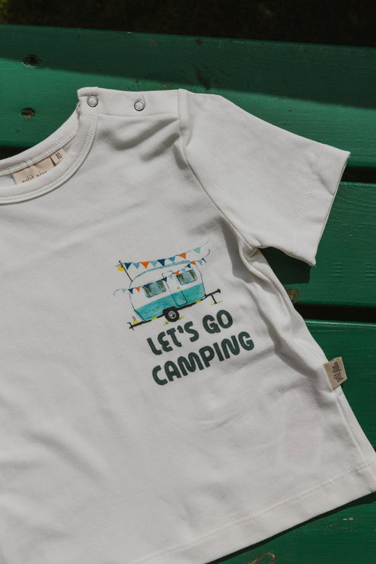 Petit Piao - Eliah OS SS Tee, PP0115 - Cloud Dancer