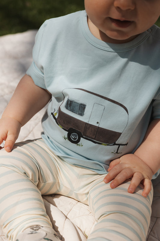 Petit Piao - Eliah OS SS Tee, PP0115 - Winter Sky