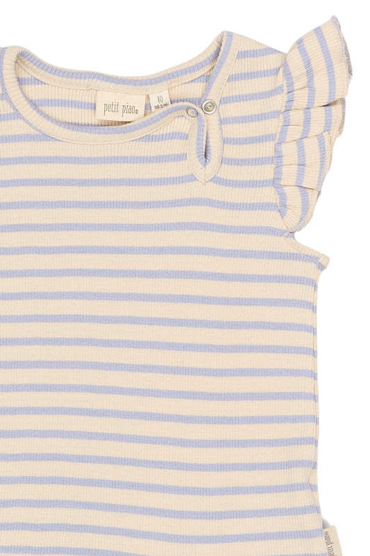 Petit Piao - Sky SL Dress, PP0131 - Cosmic Sky Striped