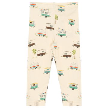 Petit Piao - Sun Leggings, PP0189 - Eggnog Camper AOP