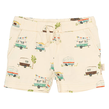 Petit Piao - Sun Shorts, PP0190 - Eggnog Camper AOP
