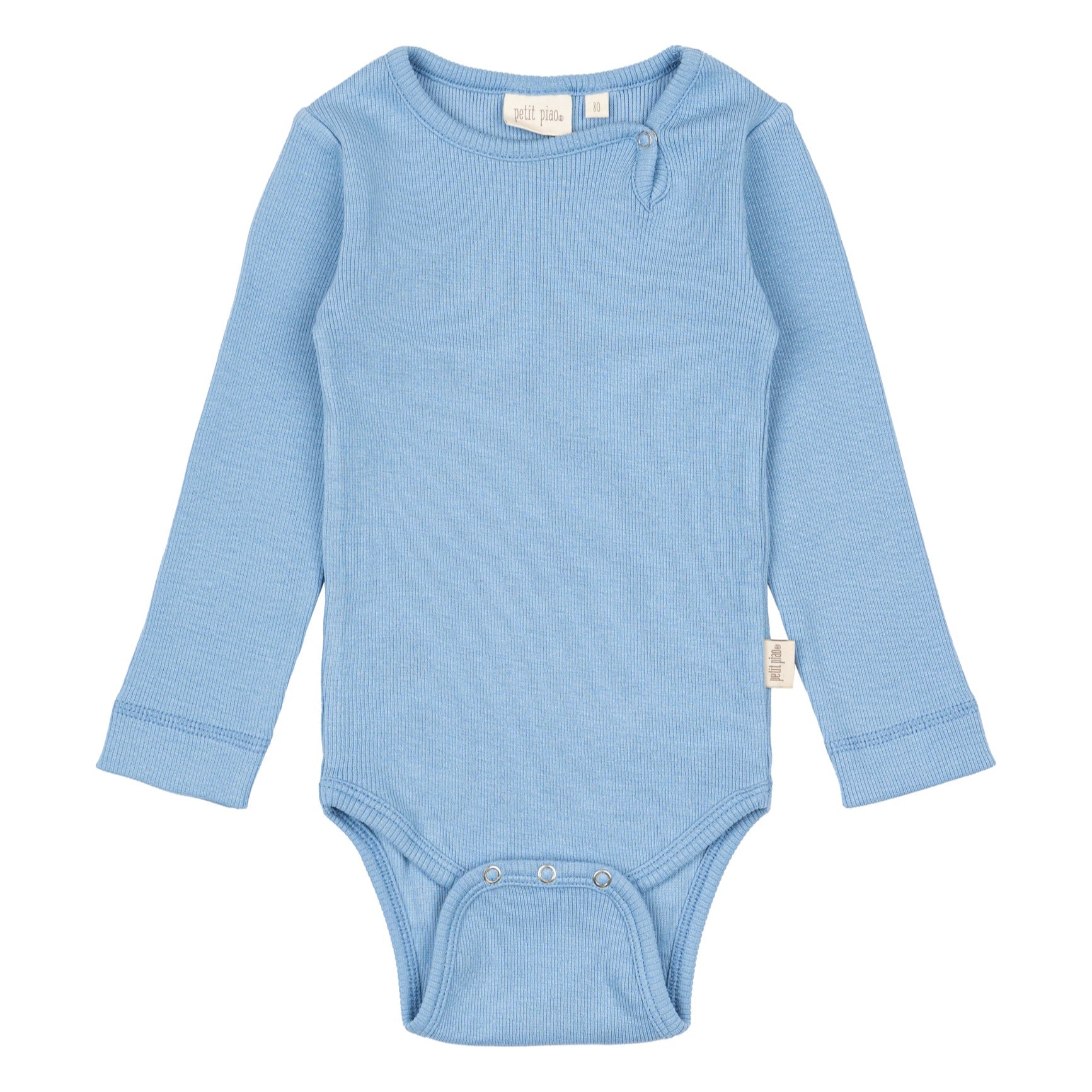 Petit Piao - Body LS Modal, PP101 - Allure Blue
