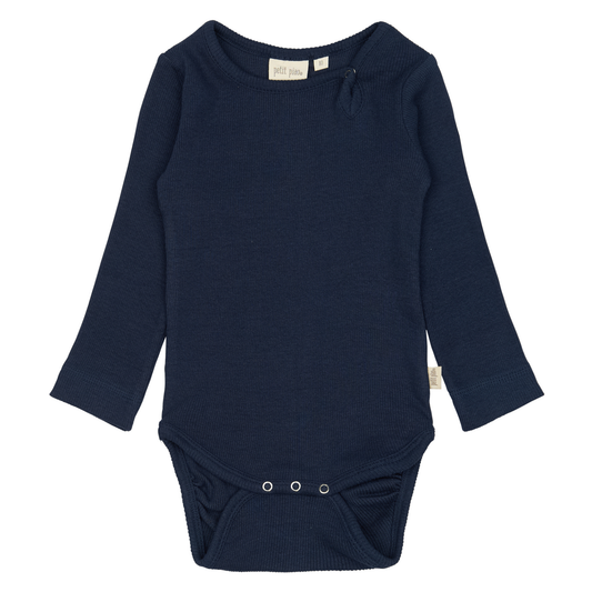 Petit Piao - Body LS Modal, PP101 - Dress Blues