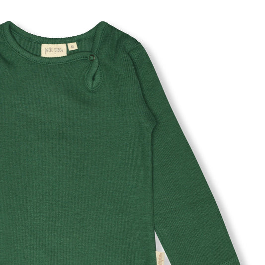 Petit Piao - Body LS Modal, PP101 - Emerald Green