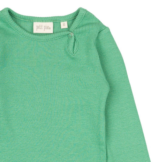 Petit Piao - Body LS Modal, PP101 - Green Spruce