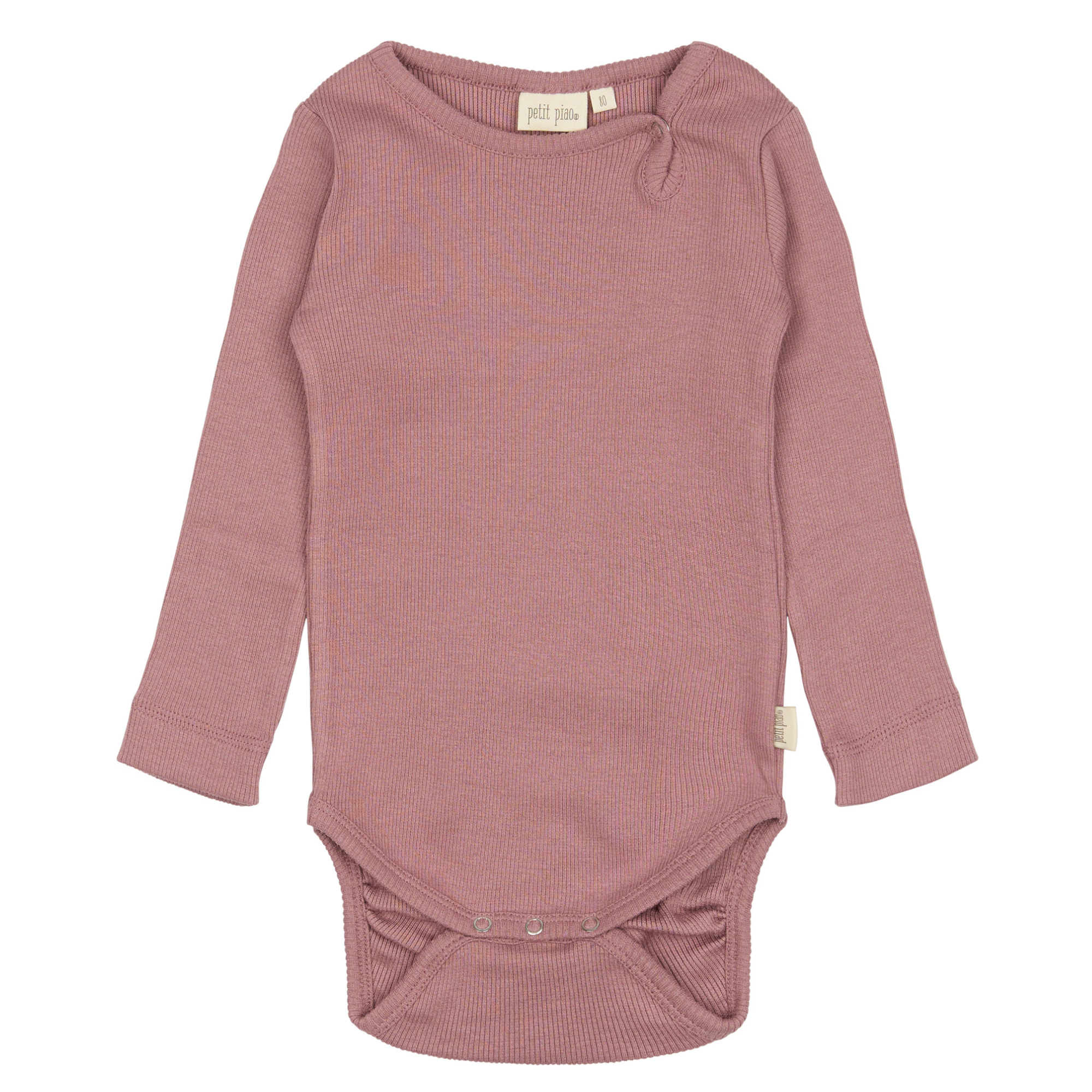 Petit Piao - Body LS Modal, PP101 - Nostalgia Rose