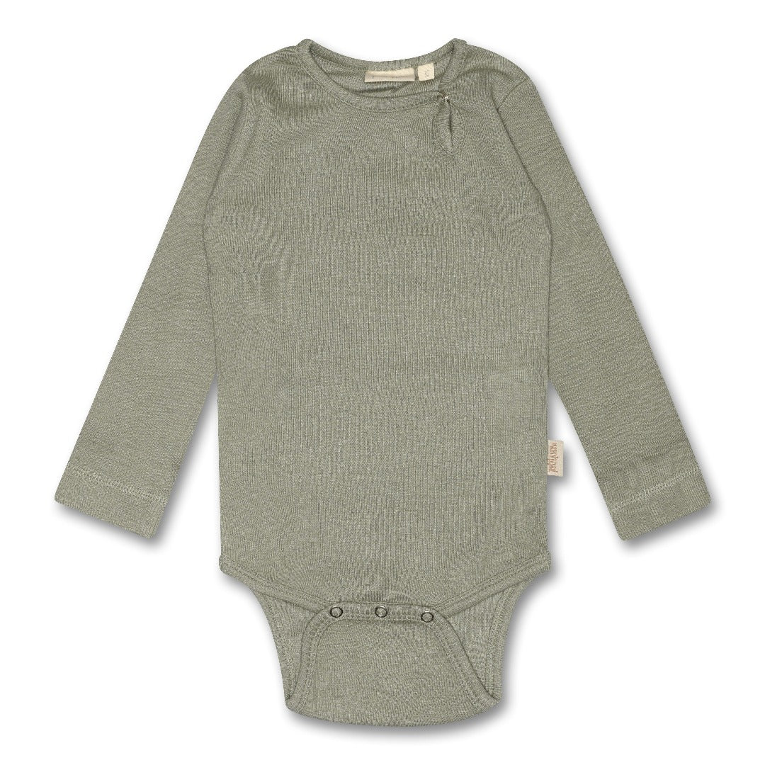 Petit Piao - Body LS Modal, PP101 - Green Shadow